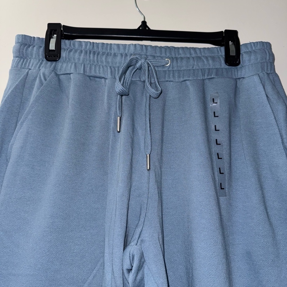 Women's Blue Jogger Pants - Picture 4 of 7